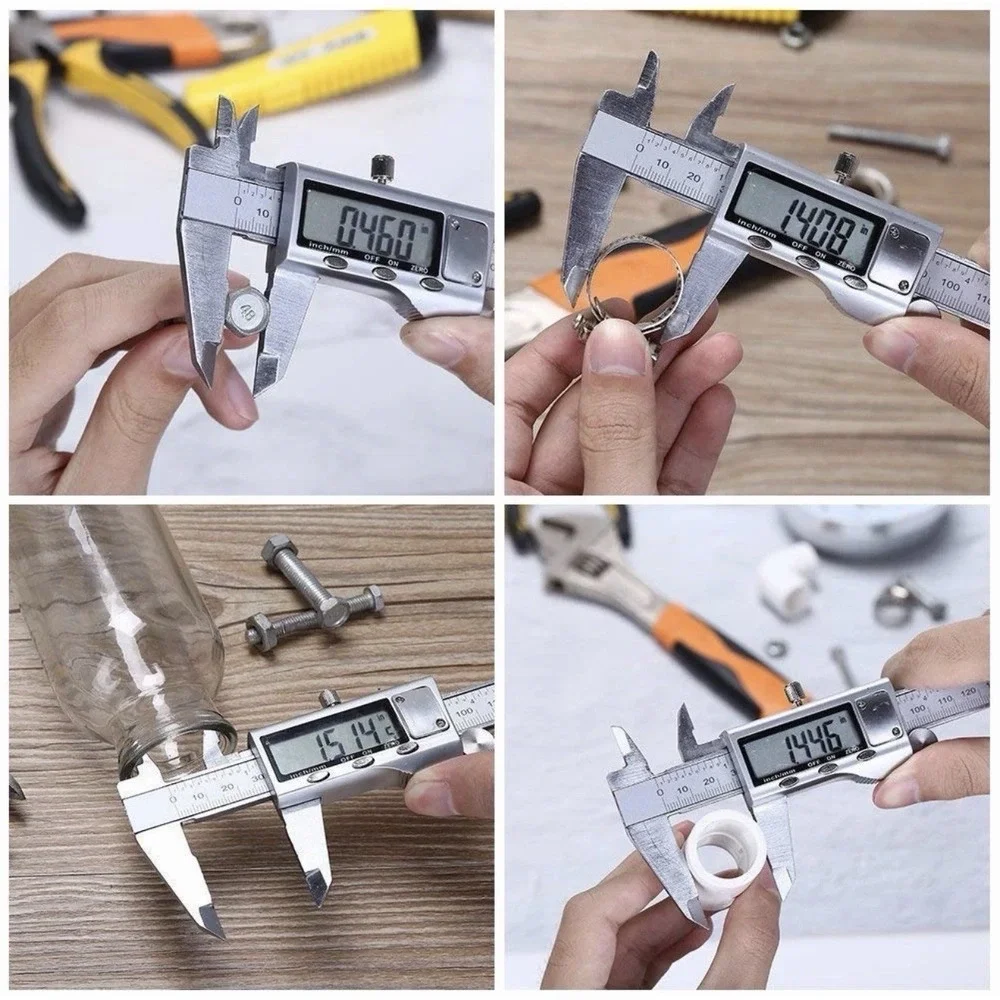 LOUISWARE Digital‎ Vernier Caliper, Stainless Steel 150mm/0-6 inch